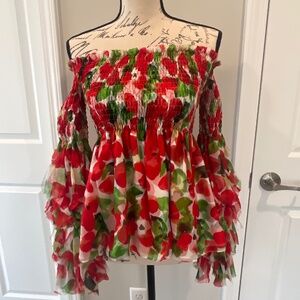 Off the shoulder top